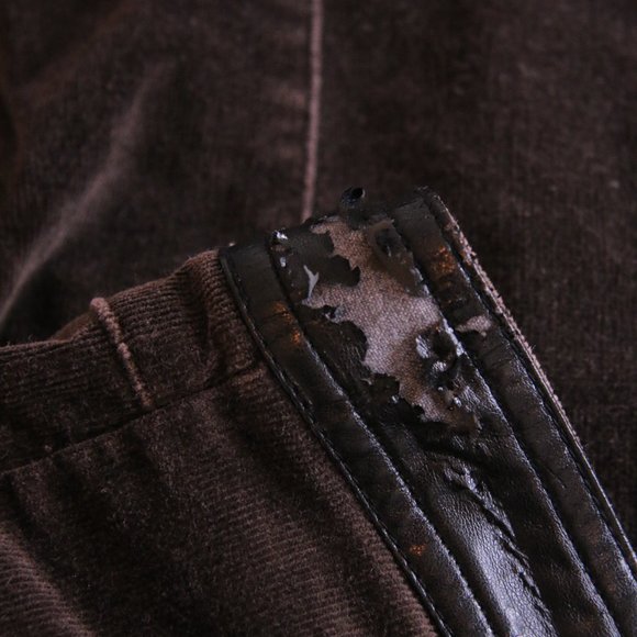 Y2K Buffalo lace up Corduroy Pants - Picture 6 of 9